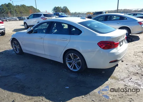 2019 BMW 430I Gran Coupe xDrive z USA, uszkodzony, nr VIN WBA4J3C53KBL04936